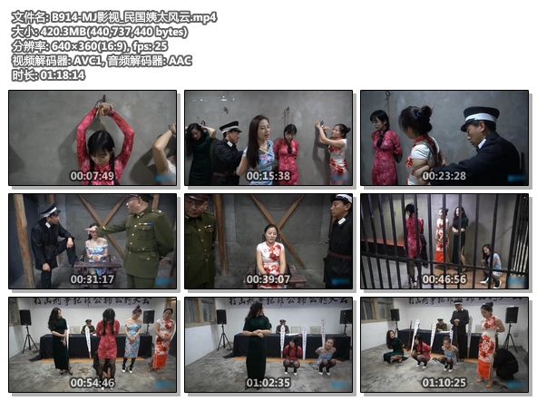 B914-MJ影视_民国姨太风云